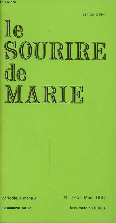 LE SOURIRE DE MARIE N143 : Questions sur la priere...