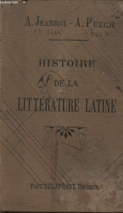 HISTOIRE DE LA LITTERATURE LATINE