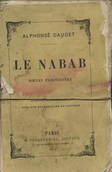 LE NABAB MOEURS PARISIENNES