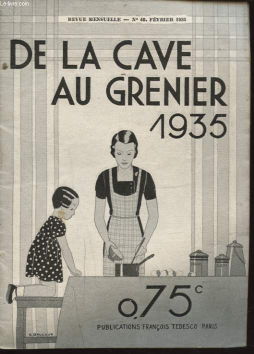 DE LA CAVE AU GRENIER N48 FEVRIER 1935