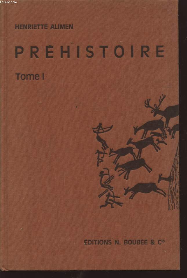 bon état Atlas de préhistoire Editions Nérée Boubée 1950 Henriette Alimen 
