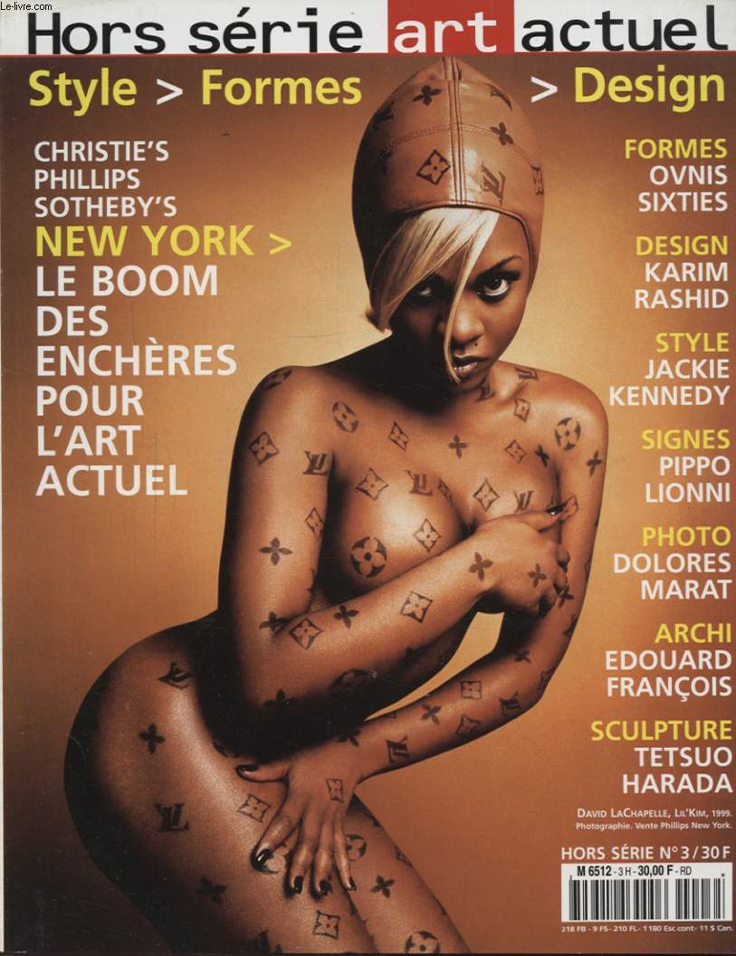 ART ACTUEL HORS SERIE N3 : NEW YORK LE BOOM DES ENCHERES POUR L ART ACTUEL - FORMES OVNIS SIXTIES - DESIGN KARIM RASHID - STYLE JACKIE KENNEDY....