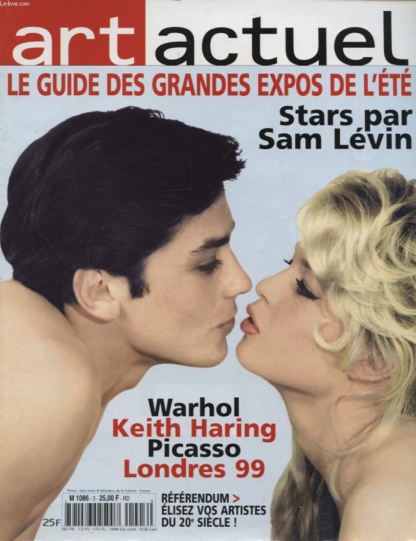 ART ACTUEL N3 : LE GUIDE DES GRANDES EXPOS DE L ETE - STAR PAR SAM LEVIN - WARHOL KEITH HARING PICASSO LONDRES 99...