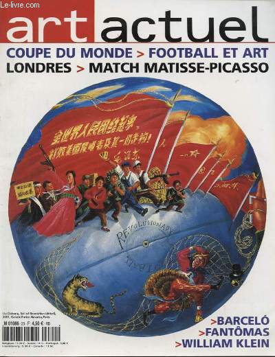 ART ACTUEL N20 : COUPE DU MONDE FOOTBALL ET ART - MONDRES MATCH MATISSE PICASSO...