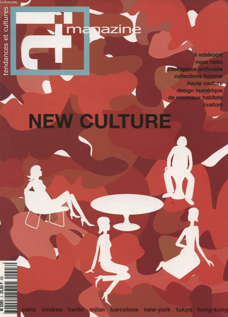 IT MAGAZINE N3 : NEW CULTURE - INTELLIGENCE ARTIFICIELLE - COLLECTION HOMME - HAUTE COUTURE- DESIGN NUMERIQUE...