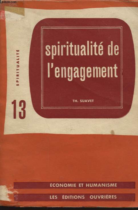 SPIRITUALITE DE L ENGAGEMENT