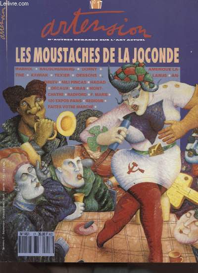 ARTENSION N17 : LES MOUSTACHES DE LA JOCONDE....