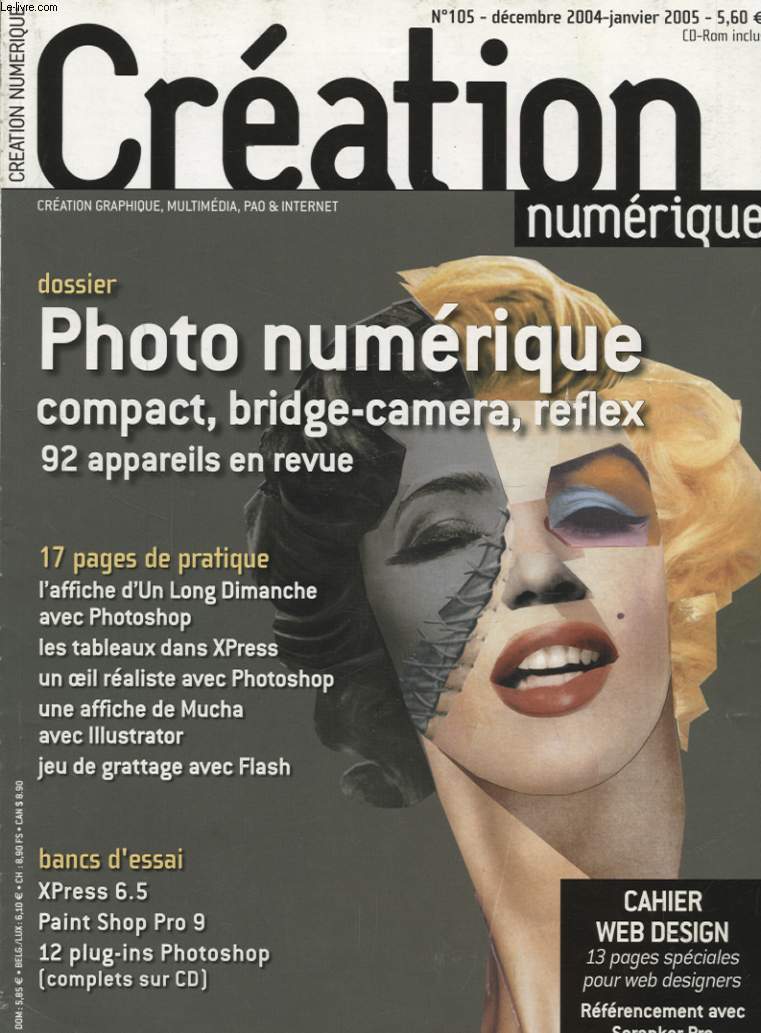 CREATION NUMERIQUE N105 : PHOTO NUMERIQUE COMPACT BRIDGE CAMERA REFLEX 92 APPAREILS EN REVUE...