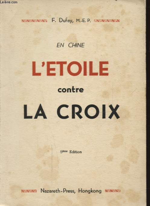 EN CHINE L ETOILE CONTRE LA CROIX