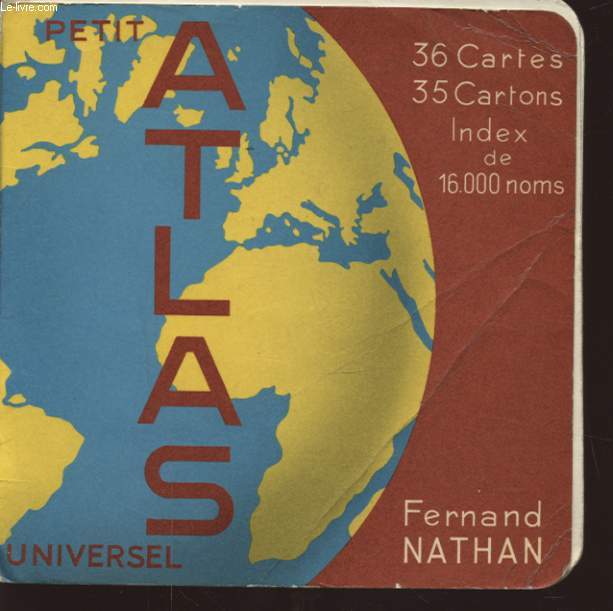 PETIT ATLAS UNIVERSEL NATHAN