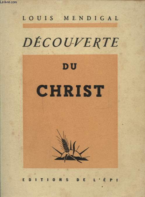 DECOUVERTE DU CHRIST