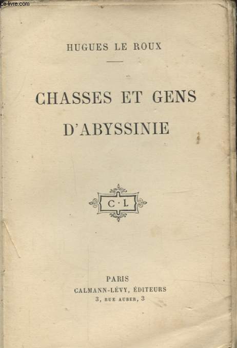 CHASSES ET GENS D ABYSSINIE