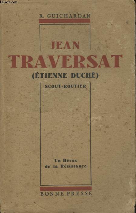JEAN TRAVERSAT SCOUT ROUTIER