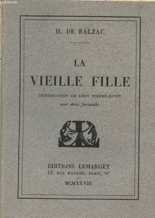 LA VIEILLE FILLE