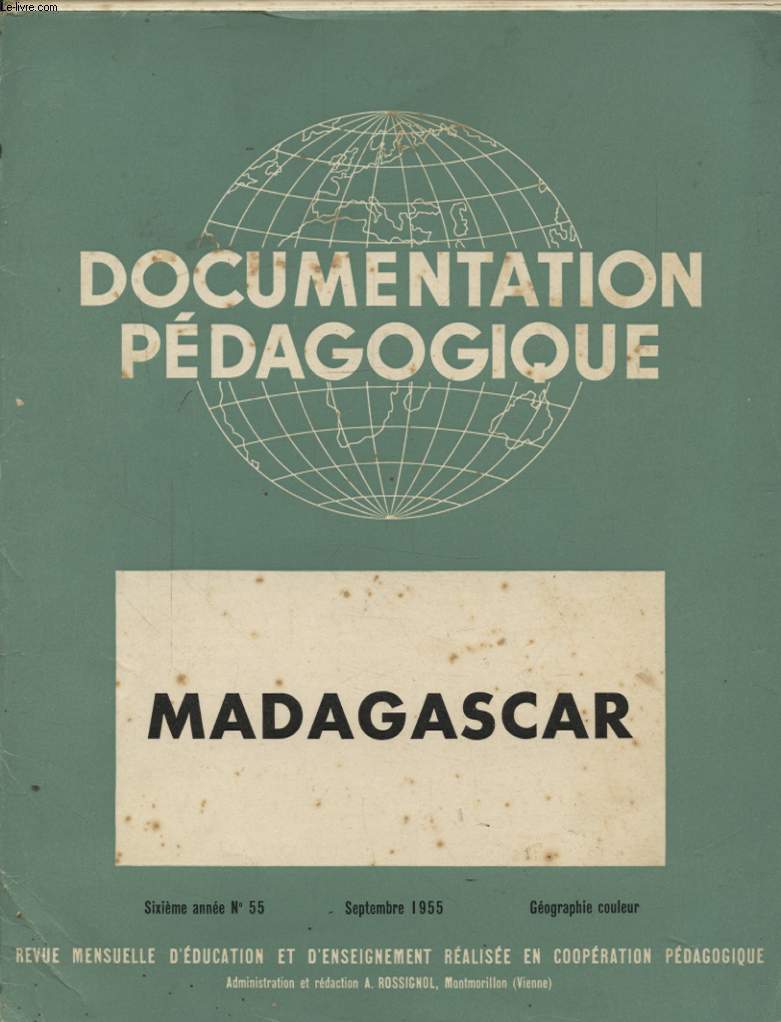DOCUMENTATION PEDAGOGIQUE MADAGASCAR N55