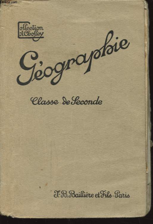 GEOGRAPHIE CLASSE DE SECONDE