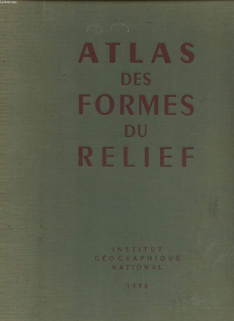 ATLAS DES FORMES DU RELIEF