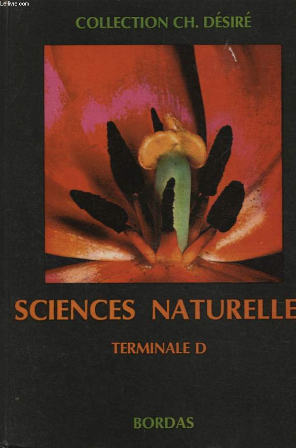 SCIENCES NATURELLES TERMINALES TERMINALE D