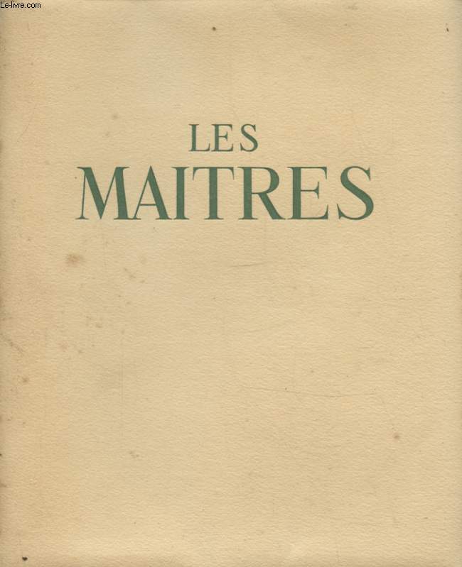 LES MAITRES