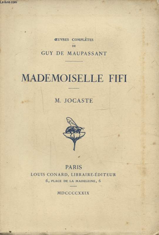 MADEMOISELLE FIFI - M. JOCASTE