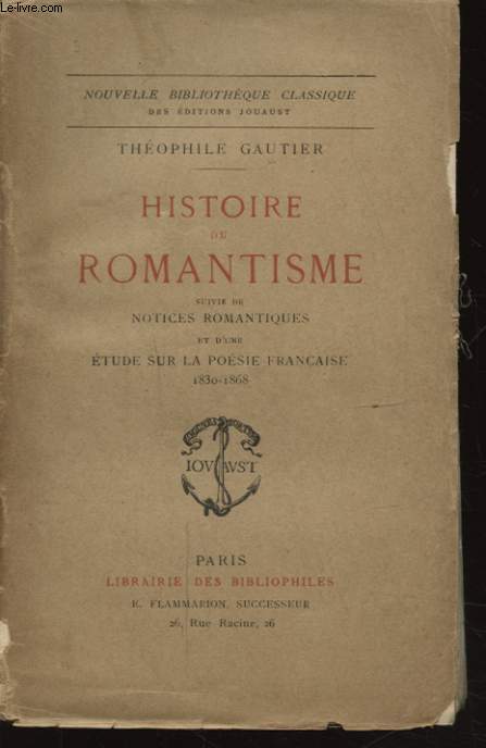 HISTOIRE DU ROMANTISME