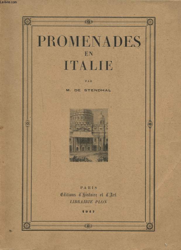 PROMENADES EN ITALIE