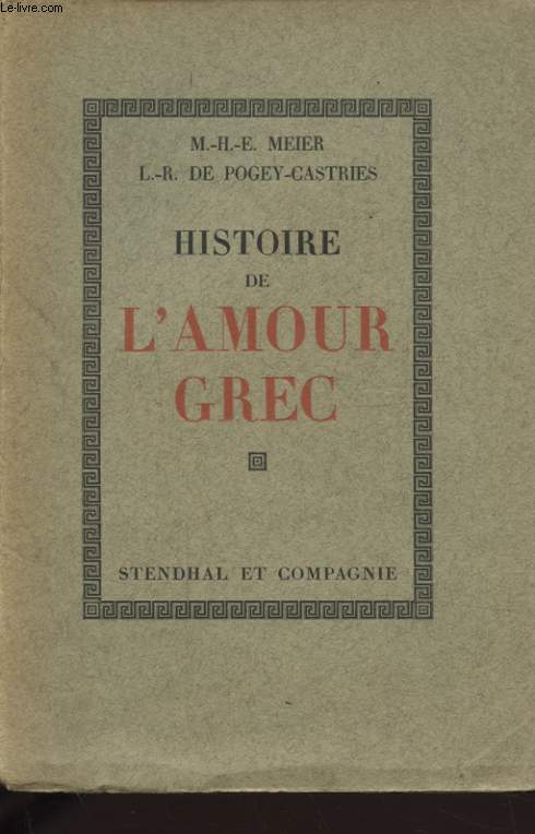 HISTOIRE DE L AMOUR GREC