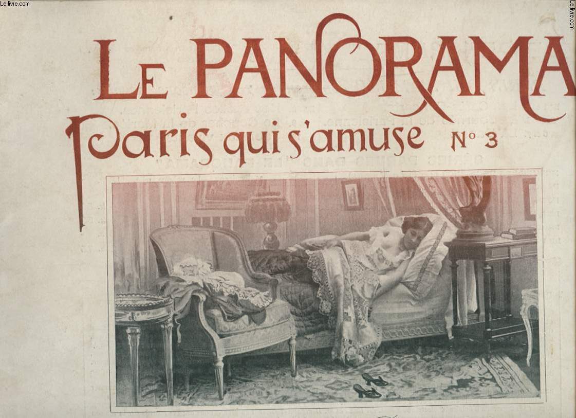 LE PANORAMA PARIS QUI S AMUSE N3 : LA JOURNEE DE LA PARISIENNE