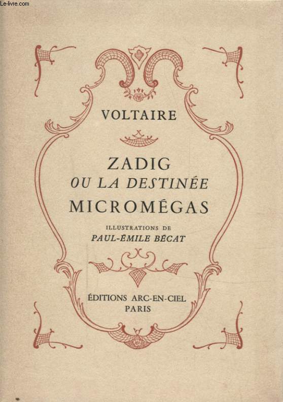 ZADIG OU LA DESTINEE MICROMEGAS