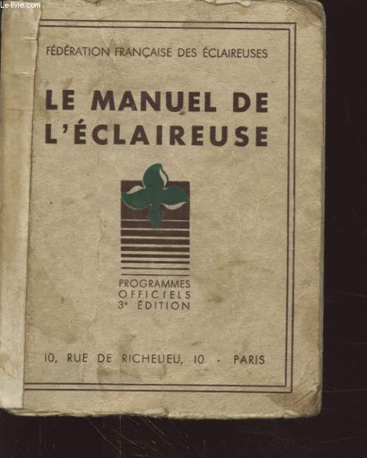 LE MANUEL DE L ECLAIREUSE