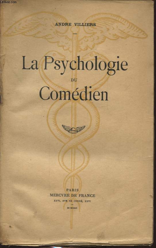 LA PSYCHOLOGIE DU COMEDIEN