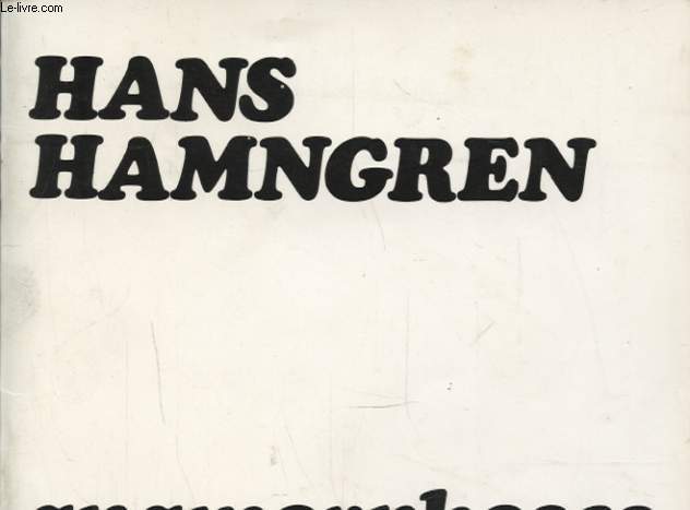 HANS HAMNGREN ANAMORPHOSES - COLLECTIF - 1974 - Photo 1/1