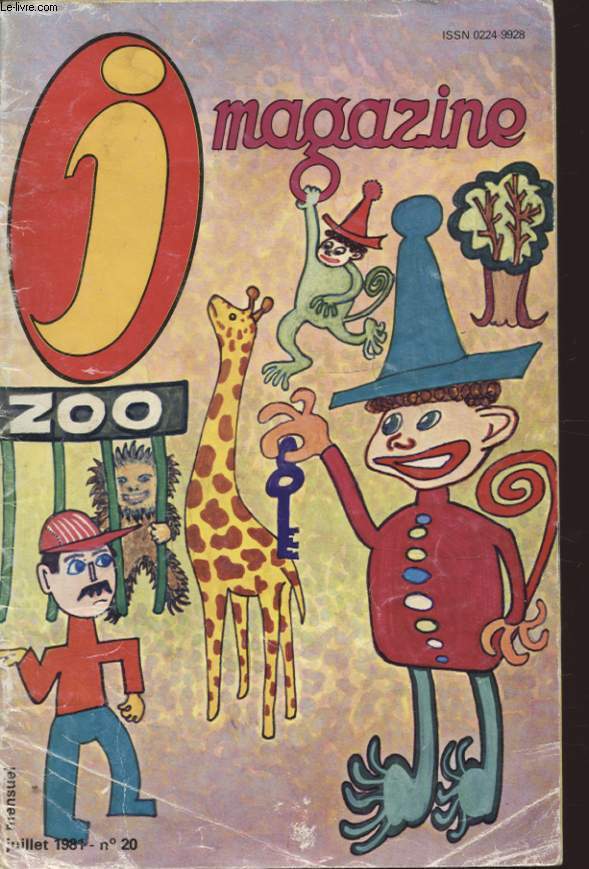 J MAGAZINE N20 : LE SINGE MALIN - LE PATISSIER MALCHANCEUX - UN GRAND PILOTE - GLIMGLUMB MUSICIEN...