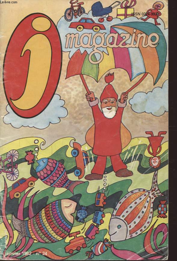 J MAGAZINE N24 : LE PERE NOEL EN PARACHUTE - LE VELO - LE LAPIN ET L ESCARGOT - POURQUOI ON FERRE LES CHEVAUX....