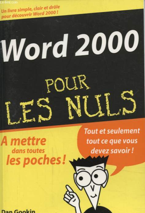 WORD 2000 POUR LES NULS