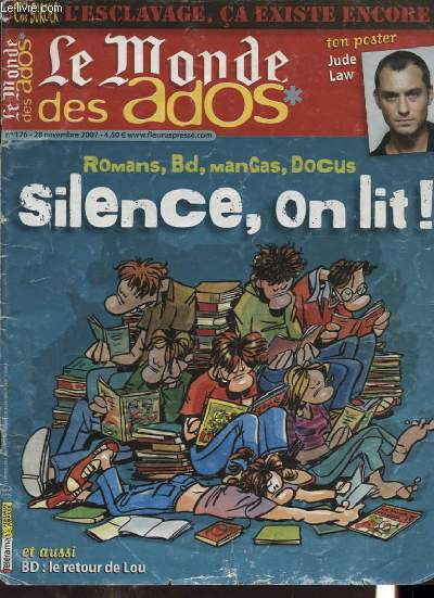 LE MONDE DES ADOS N176 : SILENCE ON LIT !