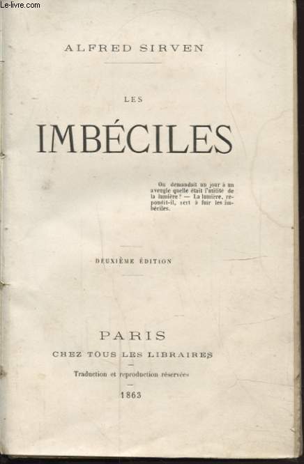 LES IMBECILES