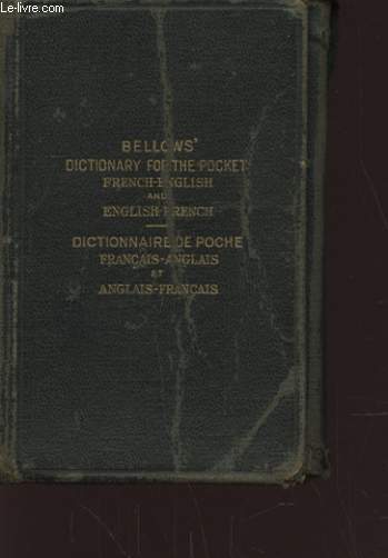 DICTIONNAIRE DE POCHE FRANCAIS ANGLAIS ET ANGLAIS FRANCAIS