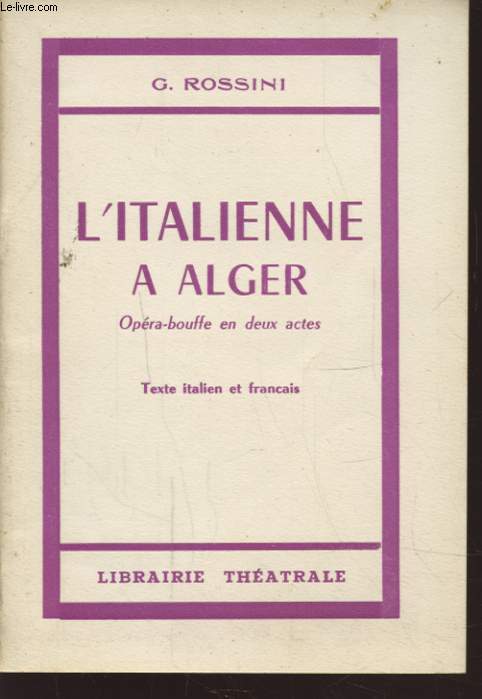 L ITALIENNE A ALGER
