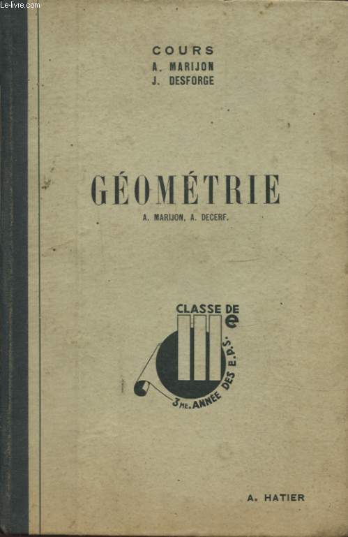 GEOMETRIE CLASSE DE IIIe
