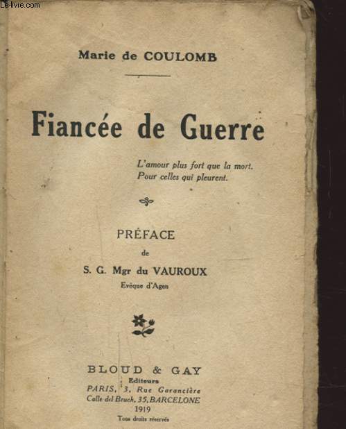 FIANCEE DE GUERRE