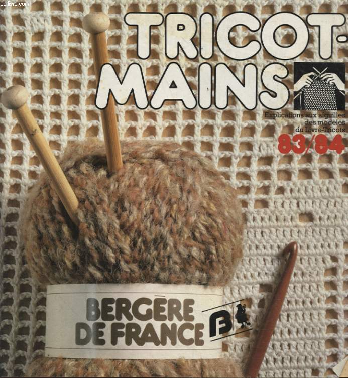 LIVRE TRICOTS 83/84 TRICOT MAINS