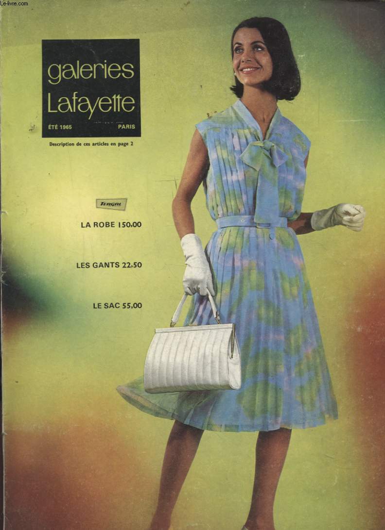GALERIES LAFAYETTE CATALOGUE ETE 1965