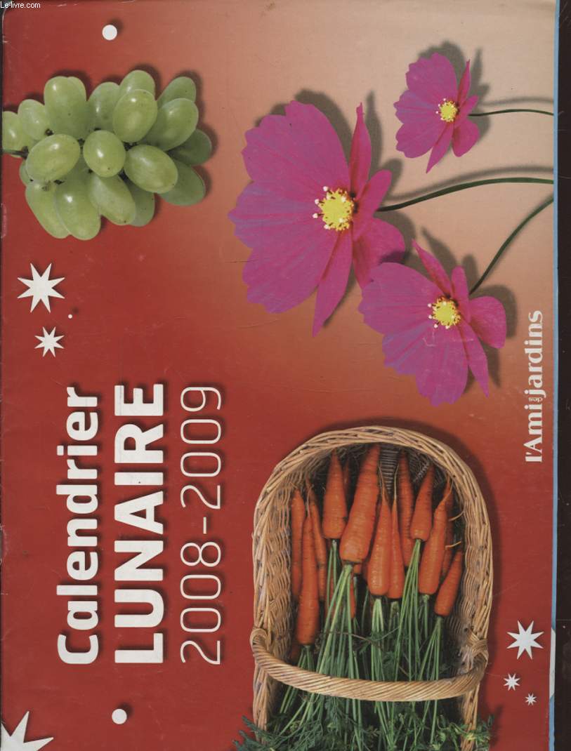 CALENDRIER LUNAIRE 2008 - 2009