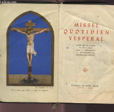 MISSEL QUOTIDIEN VESPERAL.