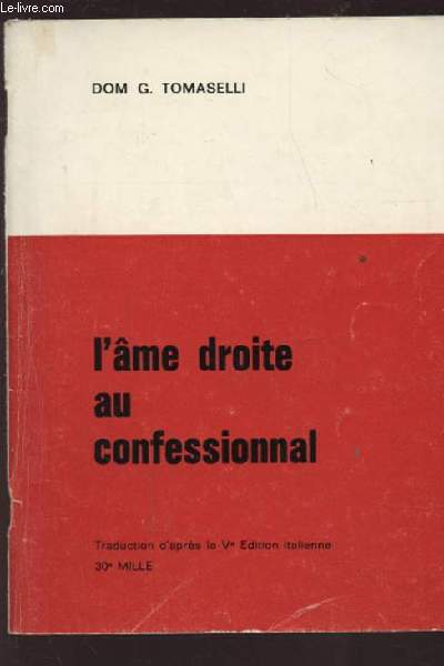 L'AME - DROITE AU CONFESSIONNAL.