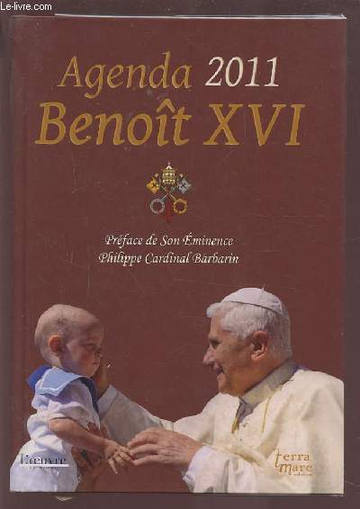 AGENDA 2011 BENOIT XVI.