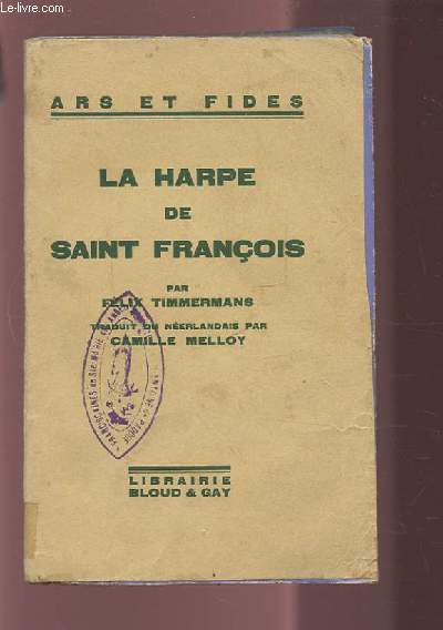 LA HARPE DE SAINT FRANCOIS.