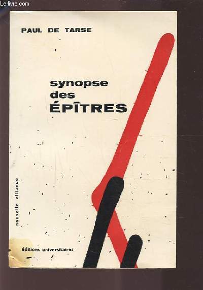 SYNOPSE DES EPITRES.