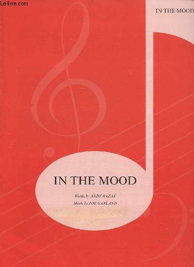 IN THE MOOD - PIANO + CHANT AVEC PAROLES.